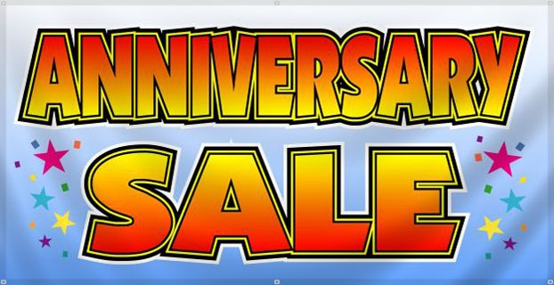 38TH Anniversary Sale - 10% off! (Wed May 31st-Sat June 10th)